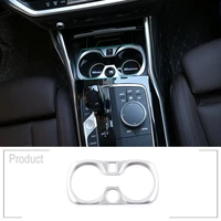 abs style car central control cup holder decorative frame for bmw 3 series g20 g28 325li 2019 2020