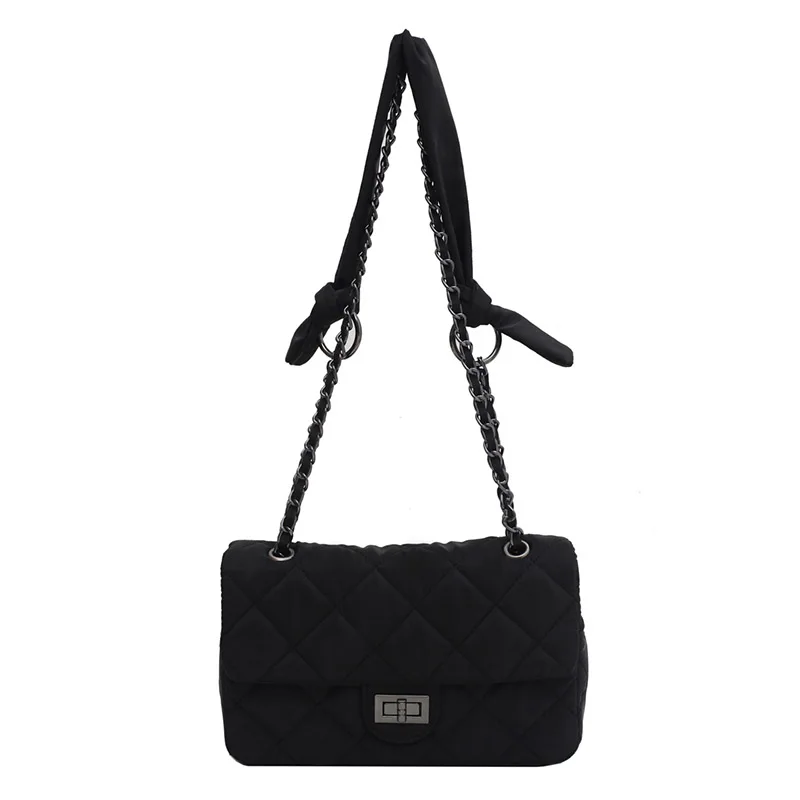 

Small Black Oxford Crossbody Bags For Women 2020 Classic Shoulder Handbags and Purses Women's Branded Trending Sweet Hand Bag