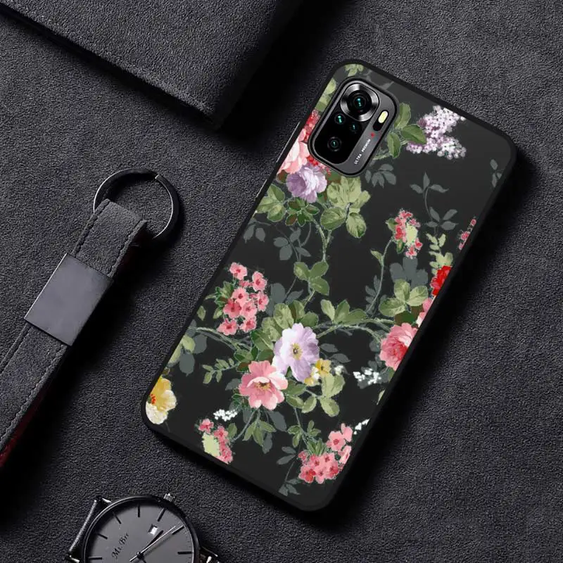 

Flower Romantic Phone Case For Xiaomi redmi mi note 9 9a 8 8a 10 9 9s 8 8t 7 9t 10 pro max cover