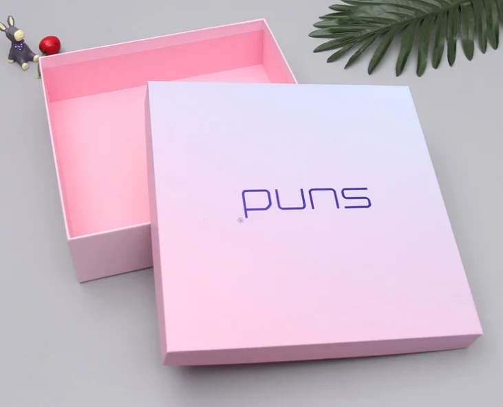 Подарочная коробка с откидной крышкой для питательного ухода за кожей