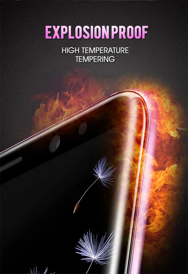 Закаленное стекло для защиты экрана Samsung galaxy s10 E S9 S8 plus Note 9 8 10 пленка с