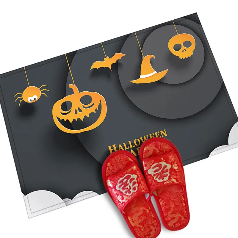 Украшения на хэлоуин популярный товар коврик с защитой от скольжения половик для
