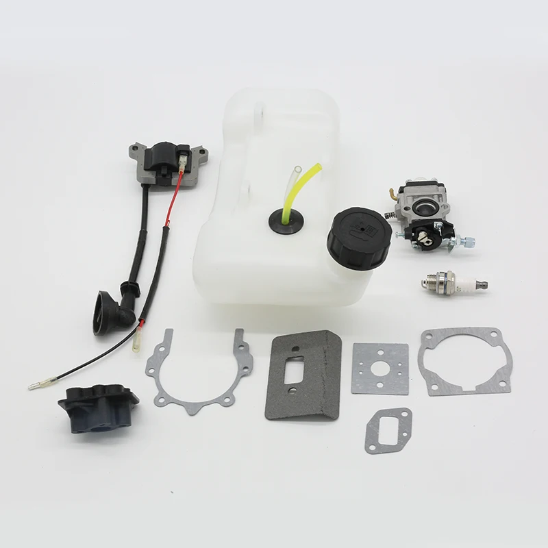 Карбюратор катушка зажигания Комплект прокладок для 43cc 52cc CG430 CG520 BC430 BC520 40 5 TL43