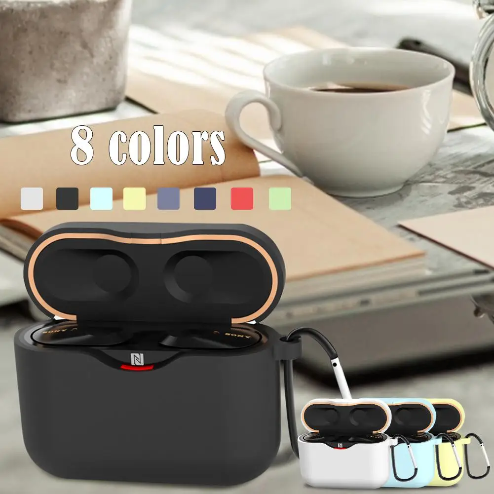 Силиконовый защитный чехол для наушников хранения беспроводной Bluetooth гарнитуры