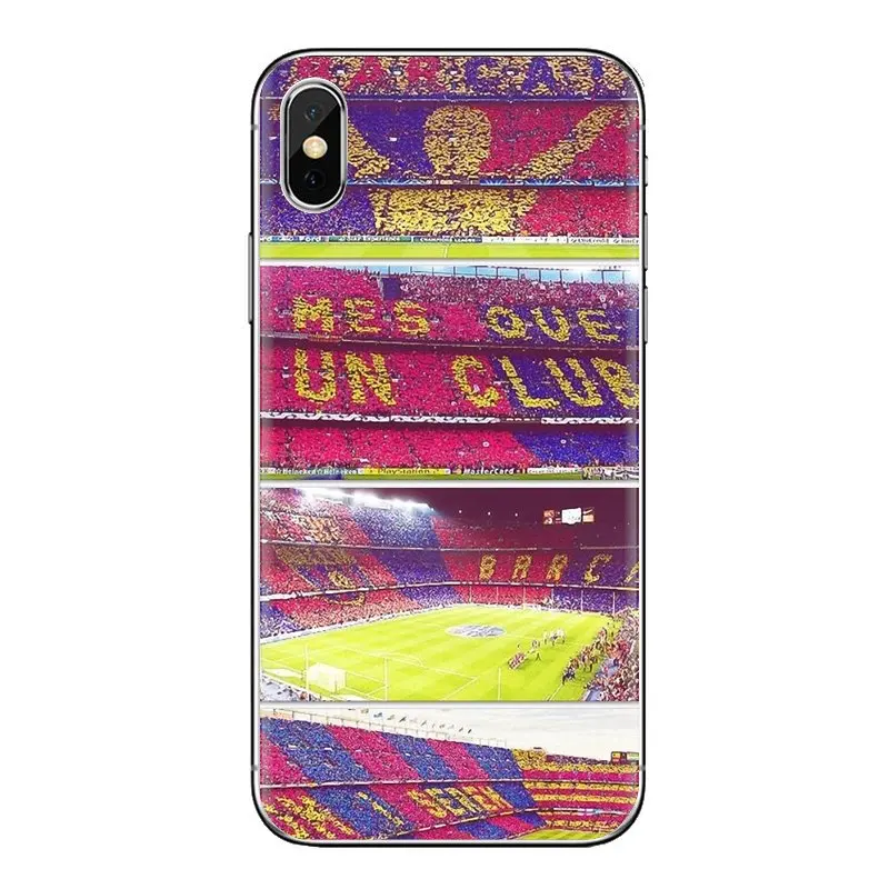 Barcelona Home football stadium Silicone Skin Cover For Xiaomi Mi4 Mi5 Mi5S Mi6 Mi A1 A2 5X 6X 8 9 Lite SE Pro Max Mix 2 3 2S |