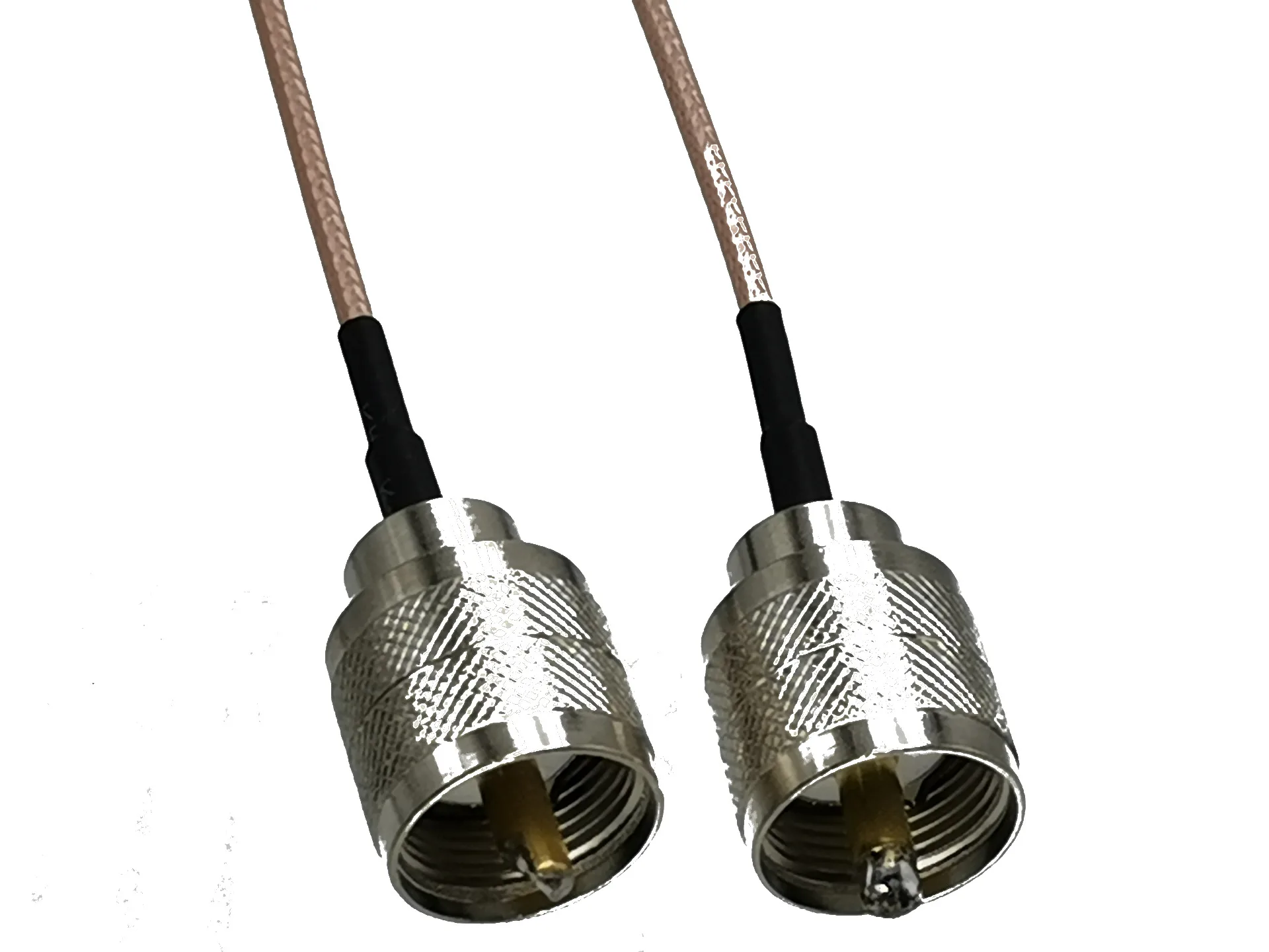 

1pcs RG316 UHF PL259 Male Plug to UHF Male Connector Crimp RF Coaxial Jumper Pigtail Wire Terminal 4inch~5M New