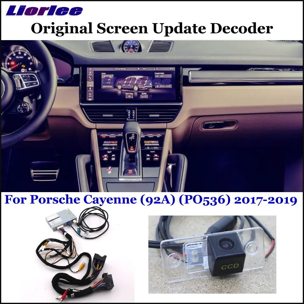 

For Porsche Cayenne 9YA 9YB 2017-2022 2023 Original Display Update System Car Rear View Reverse Parking Camera Decoder