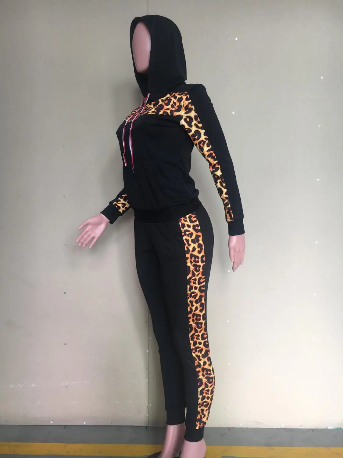 Adogirl женский спортивный костюм Модный повседневный комплект из двух