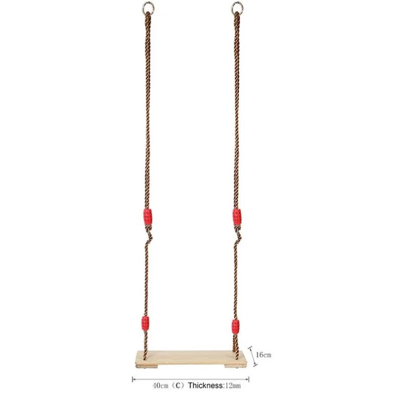 Уличное деревянное кресло качели подвесное для парка игрушка с веревкой