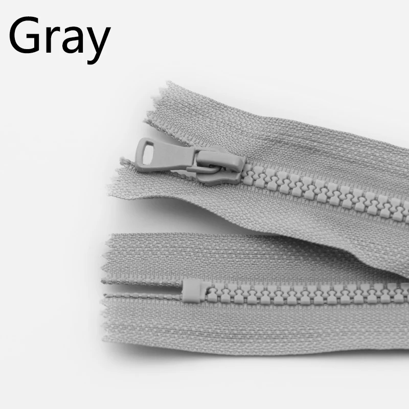 Gray Meetee 5 шт. 15/20/25 см 5# разъемная застежка-молния смолаы неразъёмная застёжка-Костюмы карман на молнии Подушка DIY кошелек одежда швейной фурнитуры ZA007 - Цвет: Gray