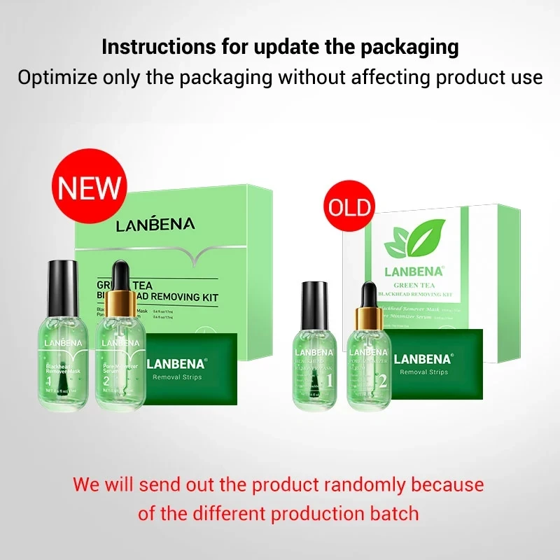 Средство для удаления черных точек LANBENA сыворотка лица средство очистки лечение