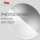 Фотохромные линзы для очков, с защитой от синего света, UV400, 1,56, 1,61, 1,67