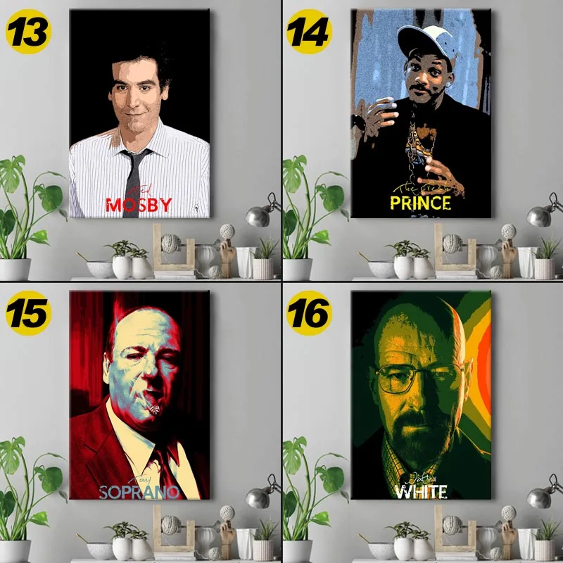 Плакат Барни Стинсона Тед Мосби декоративная картина современные настенные