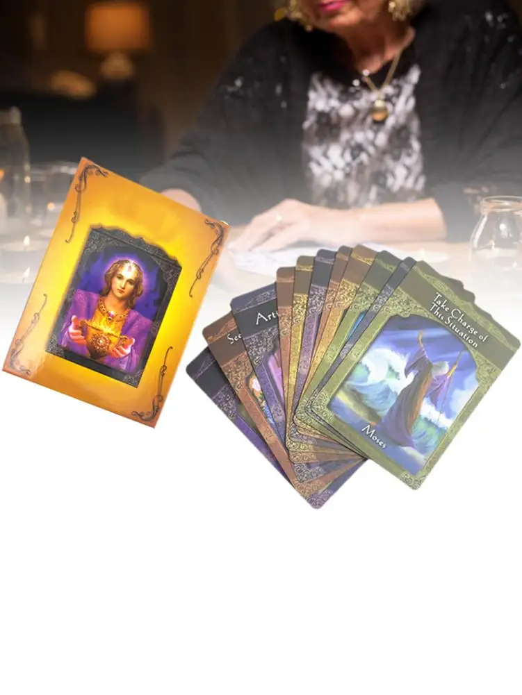 44 карты/наборы Ascended Masters Card карты Таро руководство гадание Fate Tarot колода