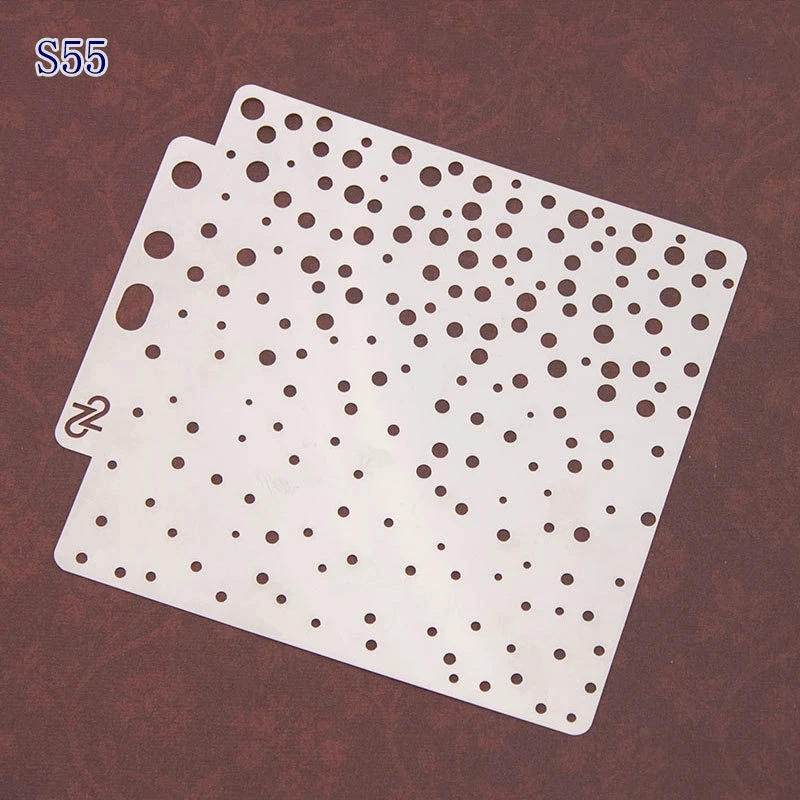 Пластиковые многослойные трафареты для творчества