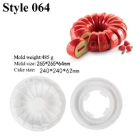 various shapes mousse cake mold cake decorating silicone mould dessert flower pan chocolate bakeware tool