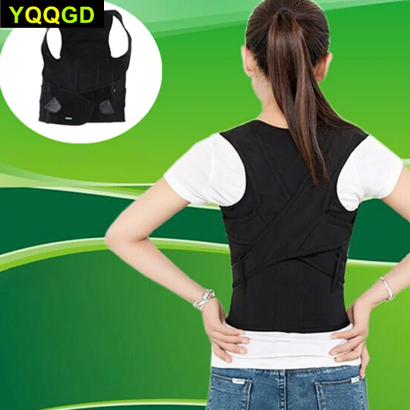 

Unisex Back Shoulder Posture Corrector Support Straighten Brace Belt Orthopaedic Adjustable Health Care