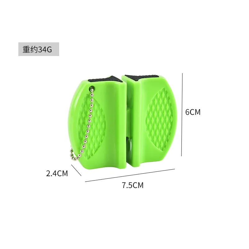 Двухступенчатая Вольфрамовая сталь портативная точилка для бабочек безопасная