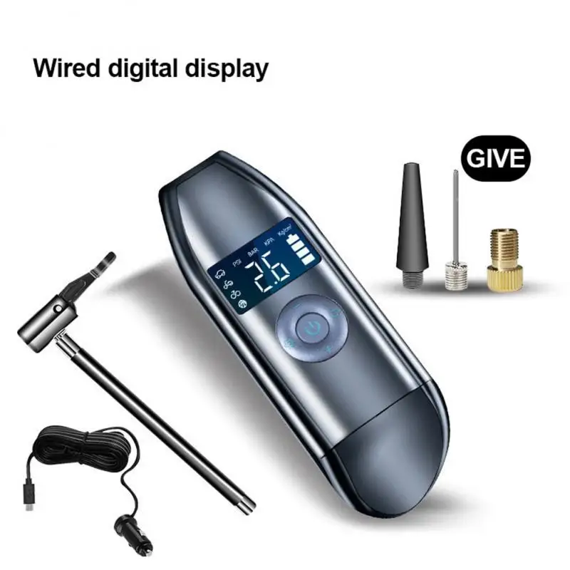 

12V Car Electrical Air Pump Mini Portable Wireless Tire Inflatable Deflate Inflator Air Compressor Pump&TPMS Motorcycle Bicycle