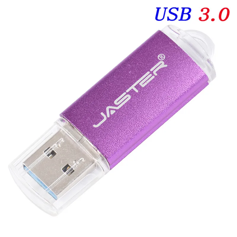 Корабль красочные металлический флэш-накопитель USB флэш-память 3,0 Cle флеш-накопитель USB 3,0 8 Гб оперативной памяти, 16 Гб встроенной памяти, 32 ГБ 128 ГБ флэш-накопитель персонализированный логотип для свадьбы - Цвет: Purple