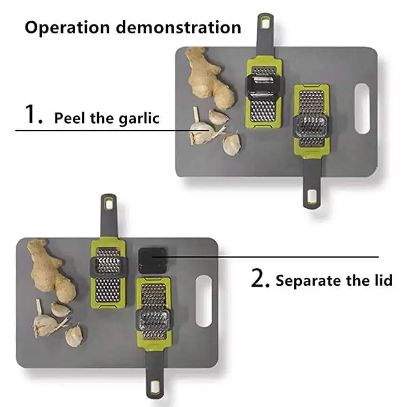 Многофункциональная измельчитель чеснока имбиря терка для резки рубанок