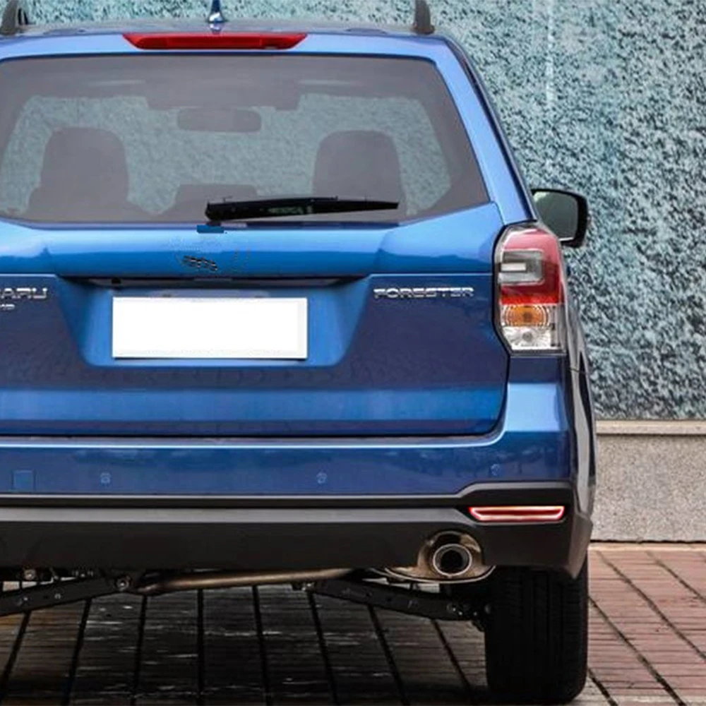 CSGJMY 2 шт. светодиодный для Subaru Forester 2008 2018 задний бампер отражатель светильник