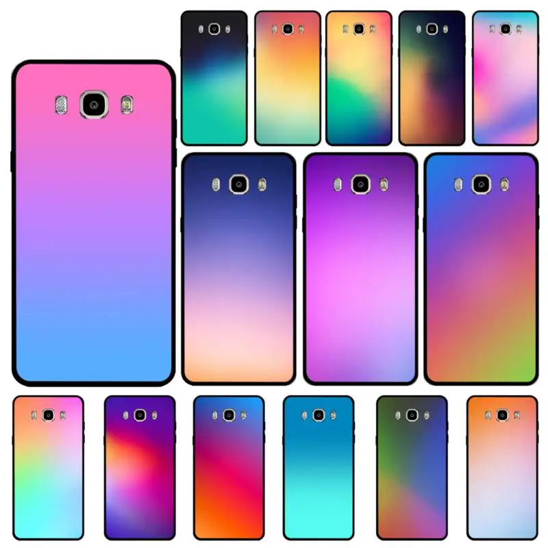 

YNDFCNB Gradient color image printing Phone Case for Samsung J4 6 7 2 5 8plus prime core 2017 2018 pro