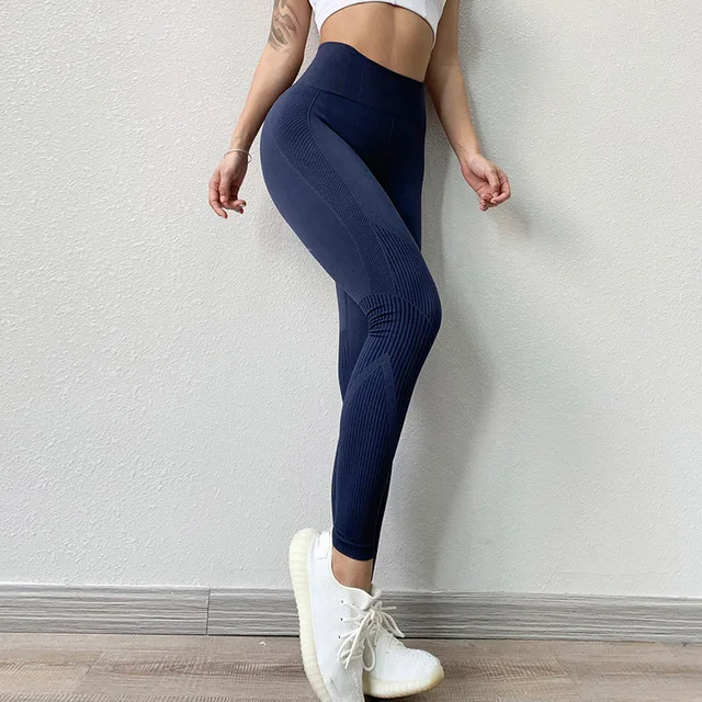

Women Fitness Legging Seamless Energy Gymwear Workout Tummy Control Joggers Running Trainning Activewear Yoga Pant Hip Lifting