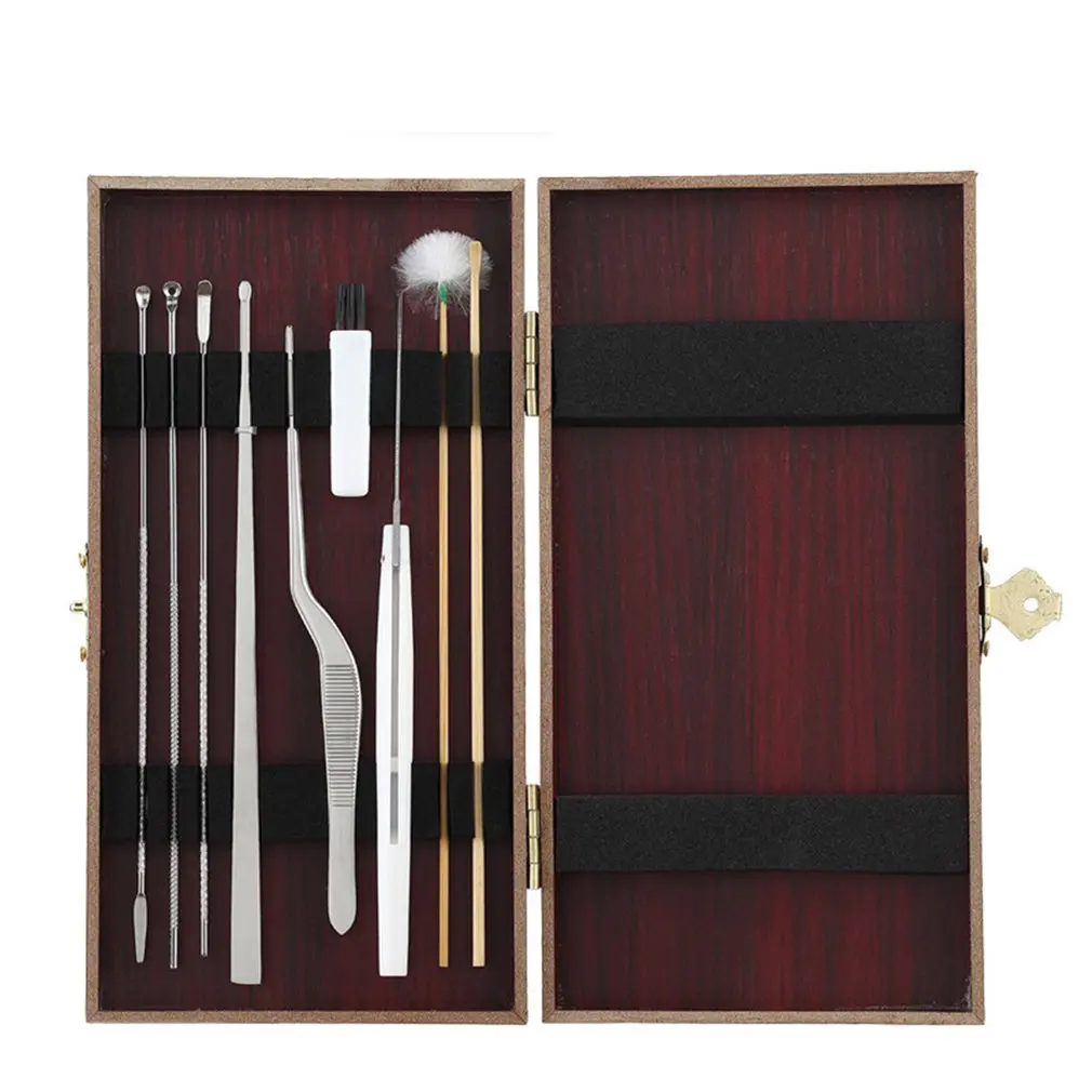 

Набор инструментов для чистки ушей, практичная ручка из гусиных перьев, многофункциональная портативная ухочистка