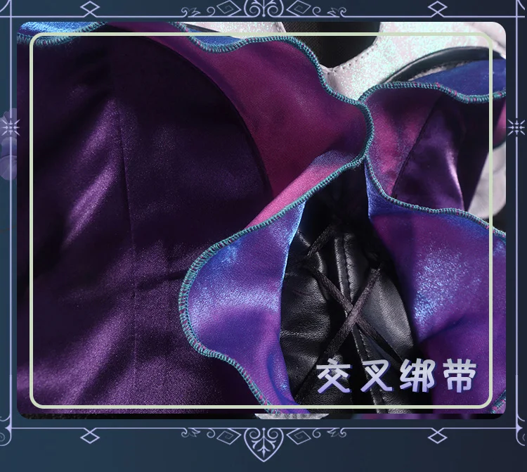 

Anime Game LOL Dark Sovereign Syndra Valentine's Day Rose Dress Uniform Cosplay Costume Halloween Party Outfit For Women Girls N