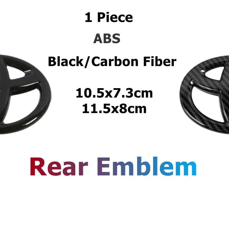 Наклейка с эмблемой на заднее стекло автомобиля для Toyota логотип ключ Camry Avalon Corolla