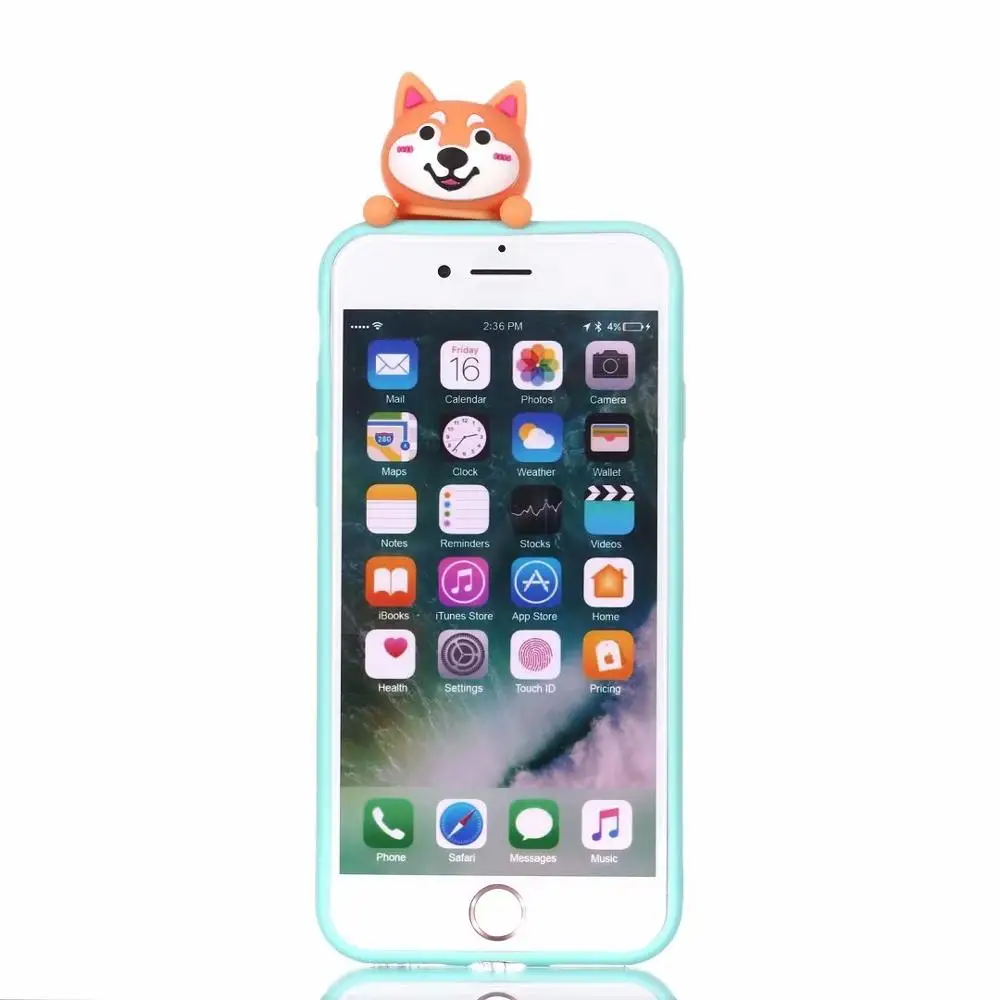 For Huawei P30 P20 P10 P8 Mate20 LITE Y3 Y5 Y7 Y9 cases Cartoon 3D Animal Soft Cover on for Honor 7A 9LITE 10LITE 7C case fundas |