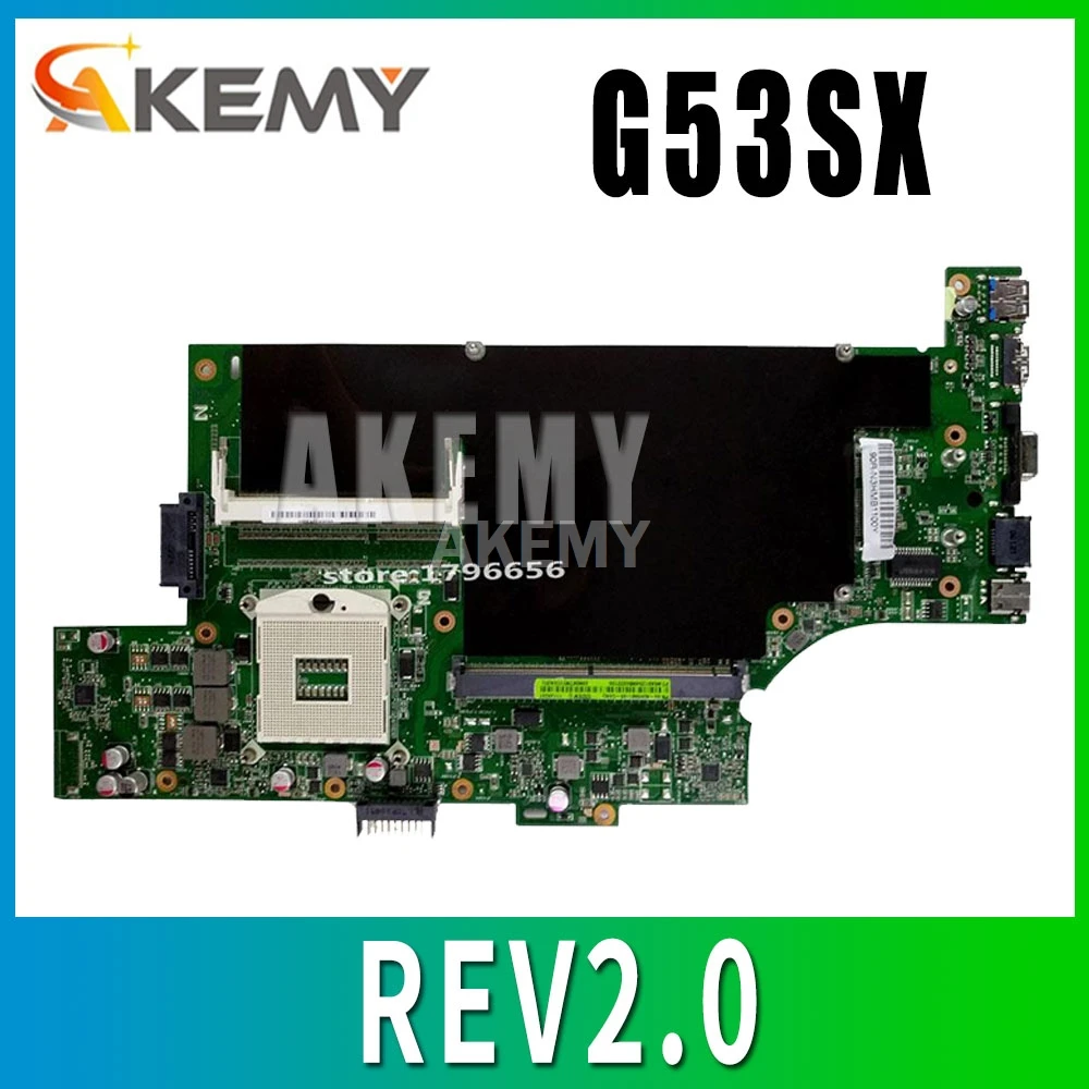 G53SX для ASUS VX7 VX7S VX7SX материнская плата ноутбука новая REV2.0 100%