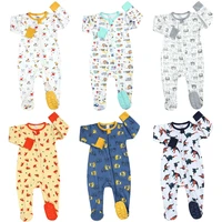fall unisex baby romper long sleeve spring toddler clothes newborn boy girl print 100 cotton infant cartoon pajamas
