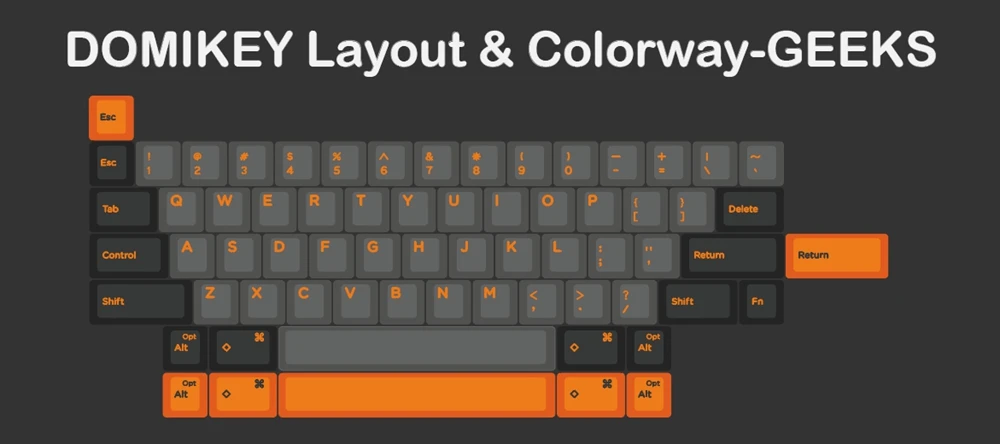 Domikey hhkb abs doubleshot набор ключей dolch orange hhkb профиль для механической клавиатуры topre stem HHKB Professional pro 2 bt