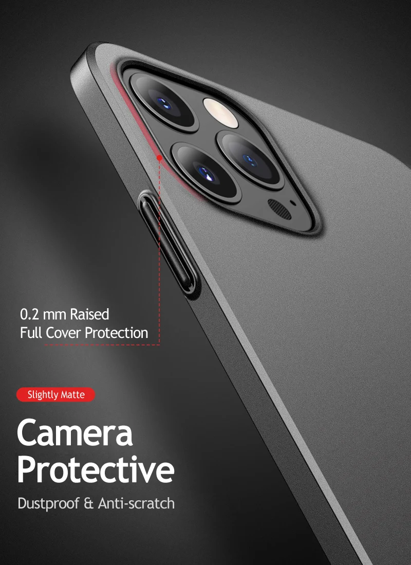 For iPhone 12 Pro Case Cyan Shockproof Hard PC Ultra Thin Frosted Cases For Apple iPhone 11 12 13 Pro Mini X XR Xs Max Cover moto stylus 5g case