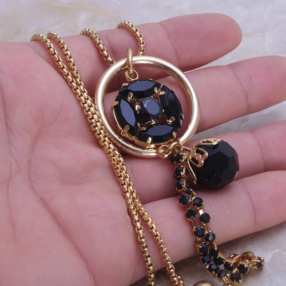 Модное кольцо из нержавеющей стали праздничная бижутерия для женщин 65 см длинная