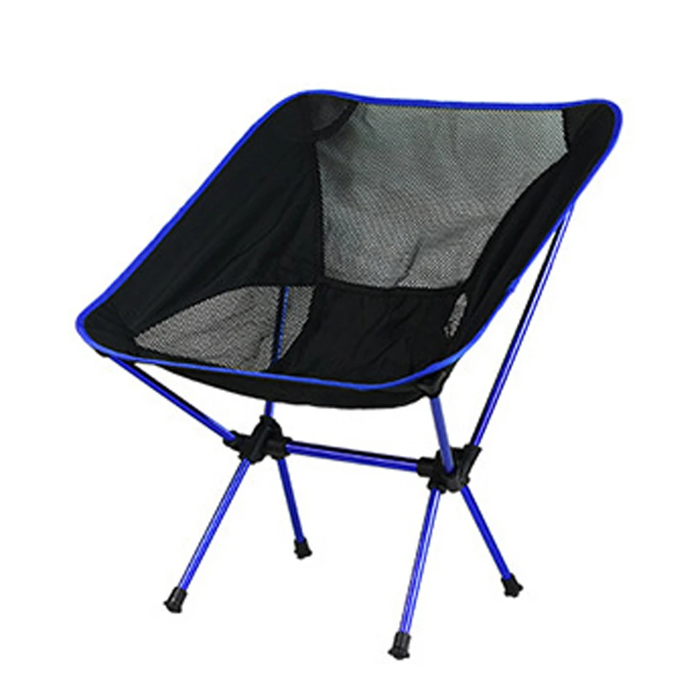 

Портативный складной стул Moon Chair, тканевый пляжный стул из ткани Оксфорд, уличный складной стул со спинкой для рыбалки, кемпинга, пикника, ры...