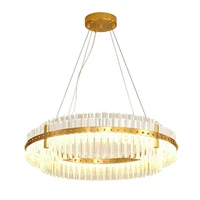 contemporary chandeliers for living room simple round indoor decor glass suspension luminaire minimalist fashion led lamp new