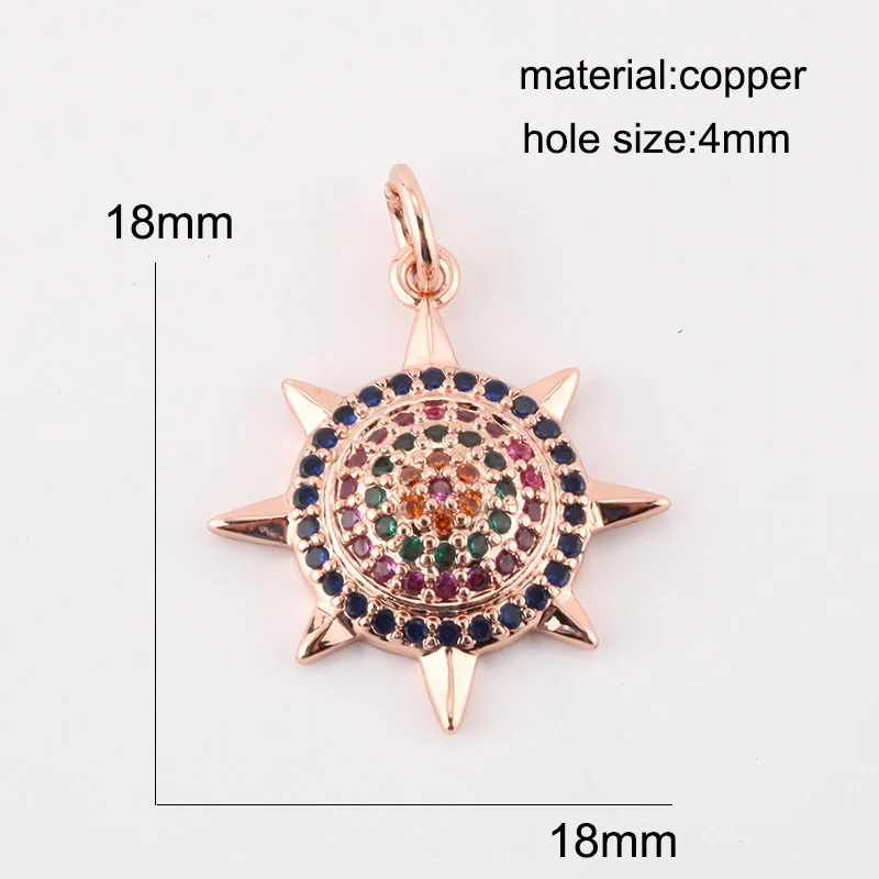 Шармы-Подвески для изготовления ювелирных изделий золотые цветы листья подвеска