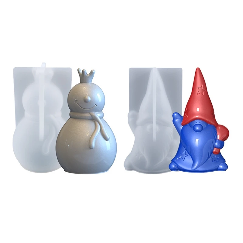 

N58F Silicone Christmas Casting Mold Resin Epoxy Mould Craft Tool for Making Ornament Suitable for Various Casting Materials