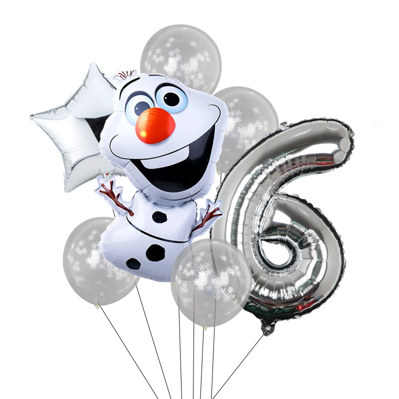 7 шт. воздушные шары из м/ф Холодное сердце Вечерние | Дом и сад
