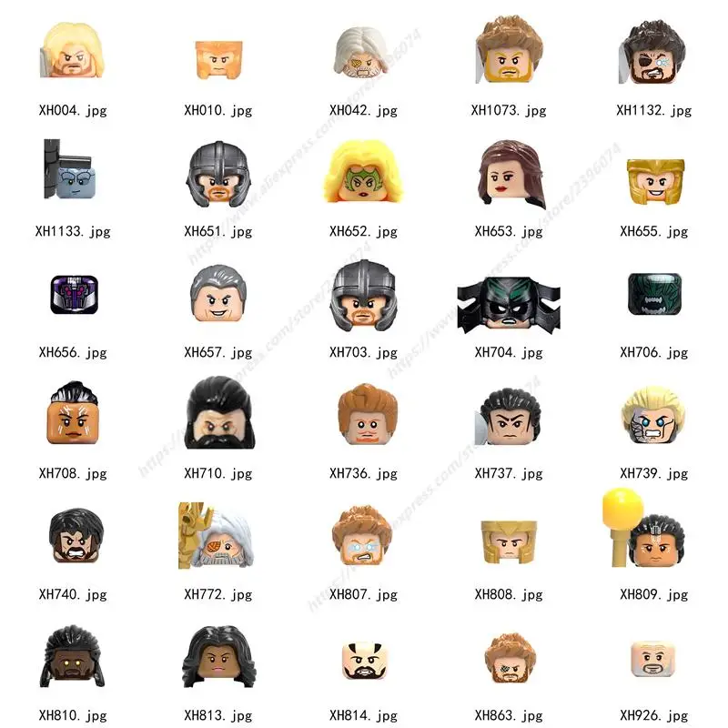 

Одиночные фигурки, аксессуары для головы, строительные блоки, игрушки для детей, серия-045