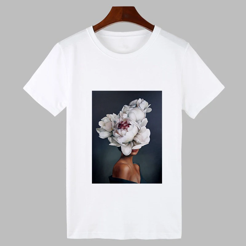 Новые винтажные женские футболки привлекательная женская блузка с цветочным