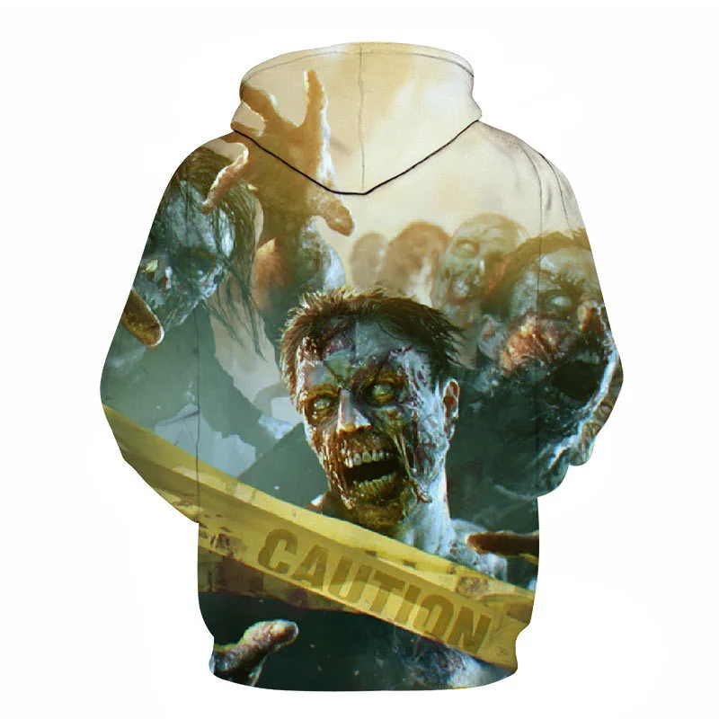 

2021 Brand New Fashion Animal 3D Printed Hoodie Men and Women Personalized Design Sweatshir Horrible Movie Harajuku Hoodie Tops