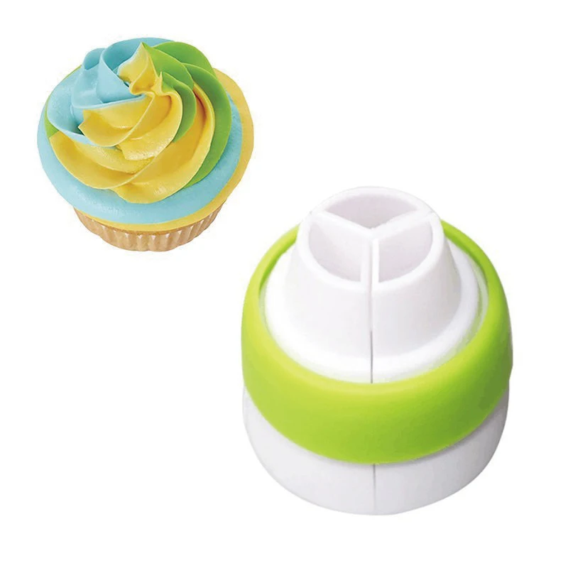 1 шт. трехцветный конвертер русский декоратор Торт Крем кондитерский мешок