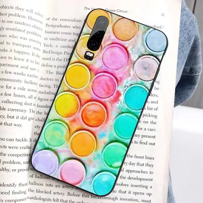 Набор цветных акварельных красок TOPLBPCS чехол для телефона Huawei Honor 8x9 10 20 в 30 pro lite view