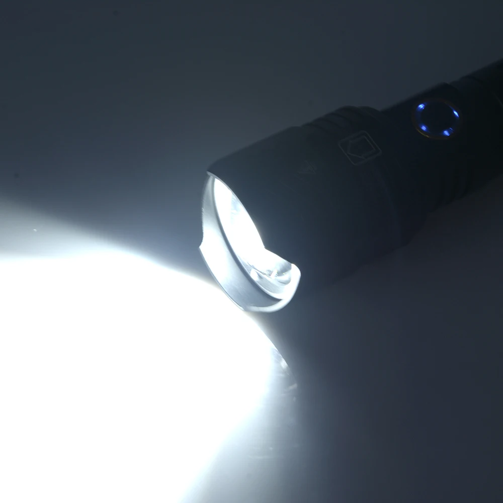Цена 2021 Новый портативный ультра мощный XHP90.2 XHP100 светодиодный светильник для вспышки 26650 USB Перезаряжаемый Тактический светильник фонарь с зумом