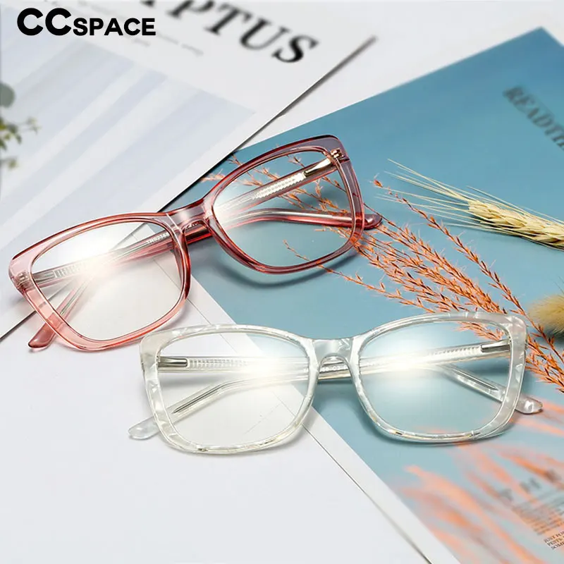 48147 Ретро квадратные пластиковые титановые оправы для очков ультралегкие