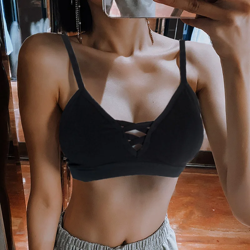 Женский укороченный топ без рукавов однотонная уличная одежда кроп сексуальная